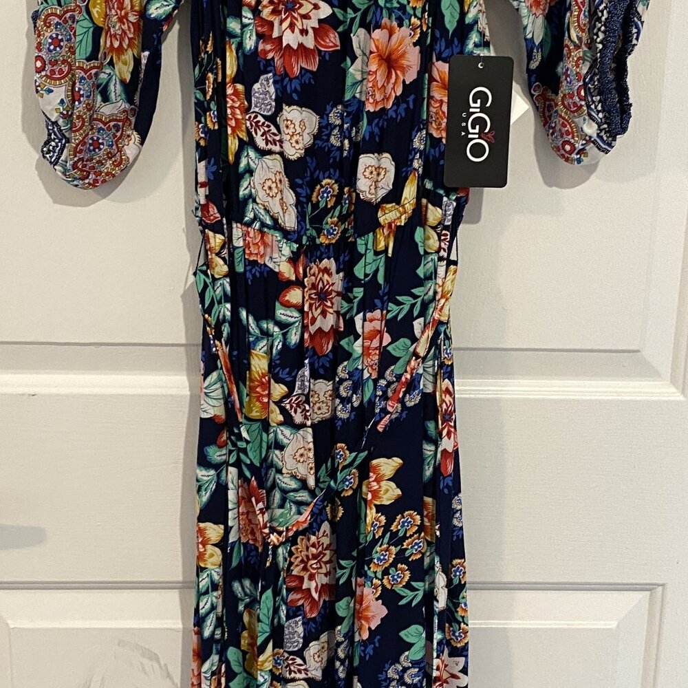 Swim cover-up flowy, multi-way dress NWT - Picture 6 of 6